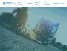 Tablet Screenshot of emsaac.org